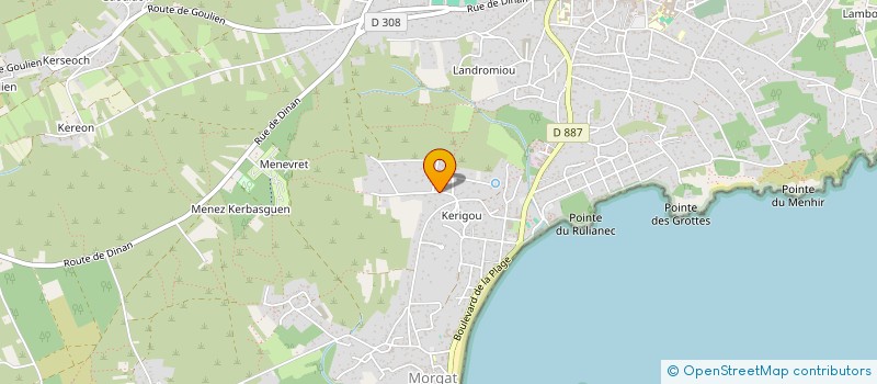 localisation de l'entreprise MADAME DADO FASSA  CROZON