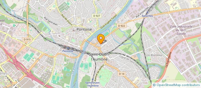 localisation de l'entreprise MADAME DADO HAIDARA à SAINT-OUEN-L'AUMONE