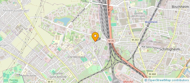 localisation de l'entreprise MADAME DADO NAMESSI  SCHILTIGHEIM