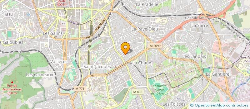 localisation de l'entreprise MADAME DAFINKA EMILOVA  CLERMONT-FERRAND