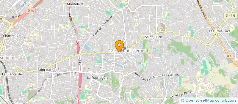 localisation de l'entreprise MADAME DAFNE GOEPFERT à MARSEILLE