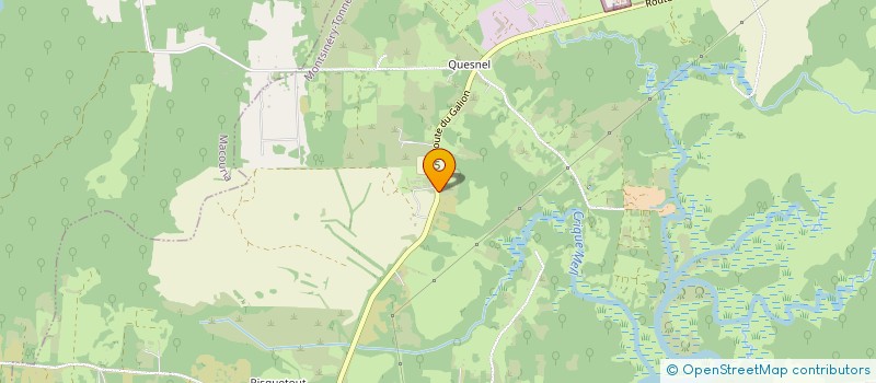 localisation de l'entreprise MADAME DAFNEY BERNAVIL  MONTSINERY-TONNEGRANDE