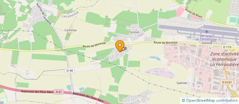 localisation de l'entreprise MADAME DAFNI MARTINEZ à CARCASSONNE