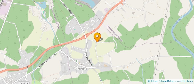 localisation de l'entreprise MADAME DAGMAR DOS SANTOS GONCALO  TETHIEU