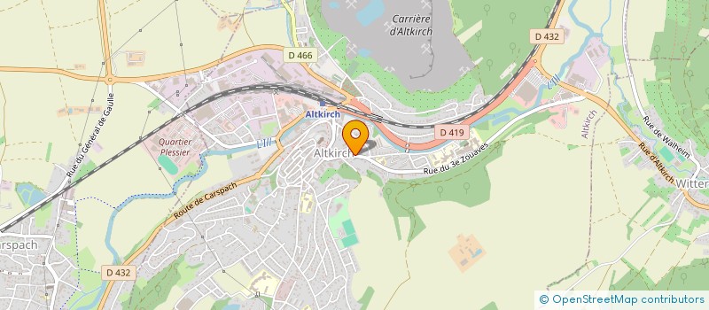 localisation de l'entreprise MADAME DAGMAR HERR  ALTKIRCH