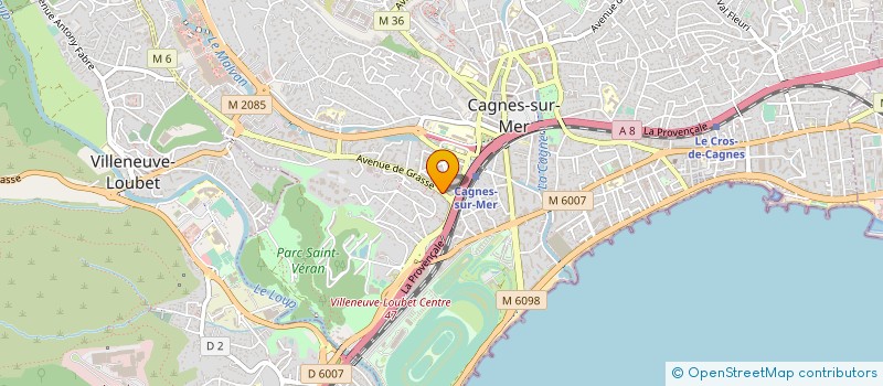 localisation de l'entreprise MADAME DAGMARA DZIEMIAN à CAGNES-SUR-MER