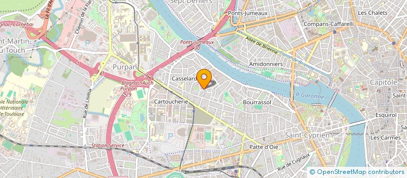 localisation de l'entreprise MADAME DAGMARA KACZMAREK à TOULOUSE