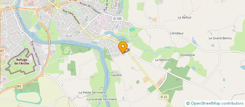 localisation de l'entreprise MADAME DAGMARA MIECZKOWSKA à CHATEAU-GONTIER-SUR-MAYENNE
