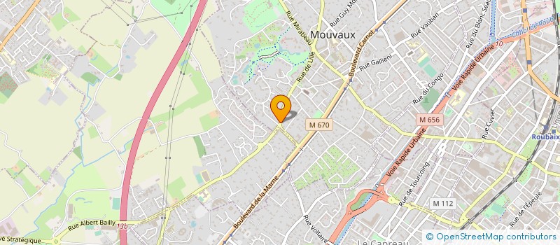 localisation de l'entreprise MADAME DAGMARA NOWAK à MOUVAUX
