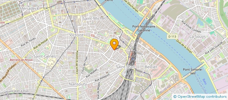 localisation de l'entreprise MADAME DAGMARA PABICH à BORDEAUX