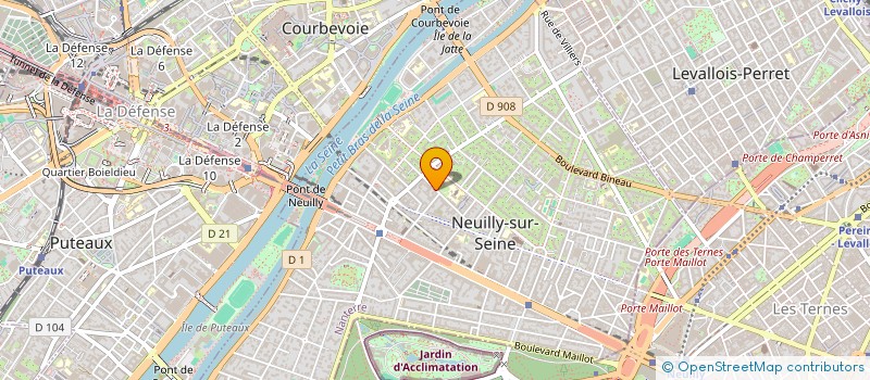 localisation de l'entreprise MADAME DAGNA GUGULSKA à NEUILLY-SUR-SEINE