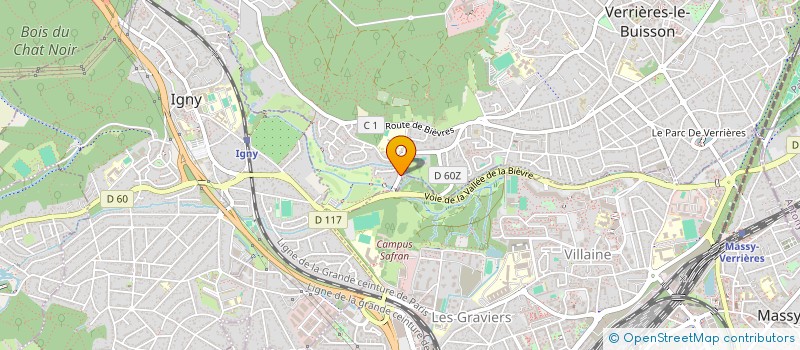 localisation de l'entreprise MADAME DAGNY TUCKER à VERRIERES-LE-BUISSON