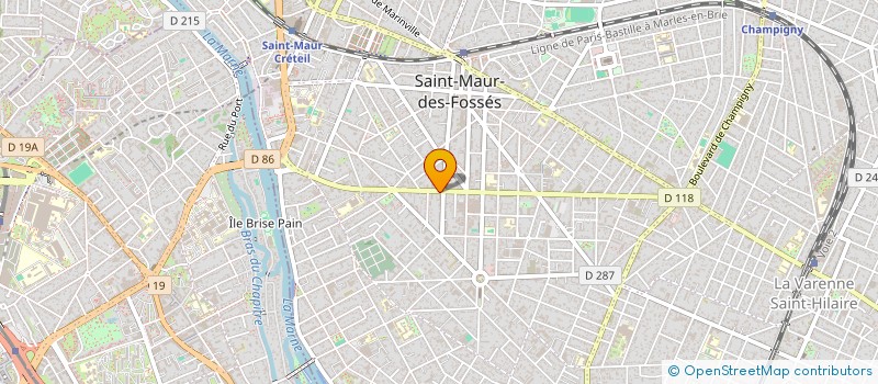 localisation de l'entreprise MADAME DAGOT MESLAIT à SAINT-MAUR-DES-FOSSES