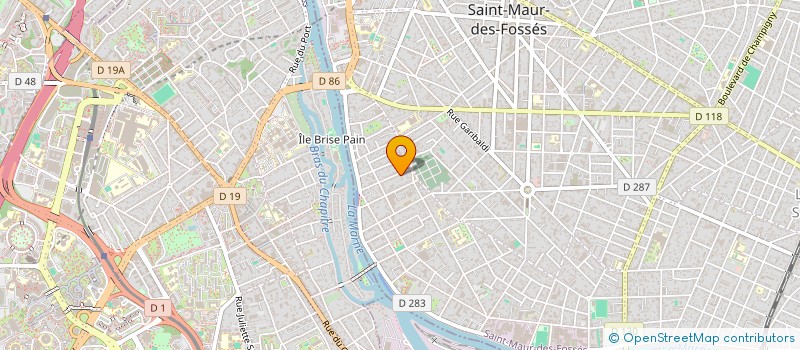 localisation de l'entreprise MADAME DAHAE JEE  SAINT-MAUR-DES-FOSSES