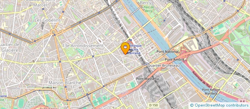 localisation de l'entreprise MADAME DAHBIA BOUKHANEF  PARIS