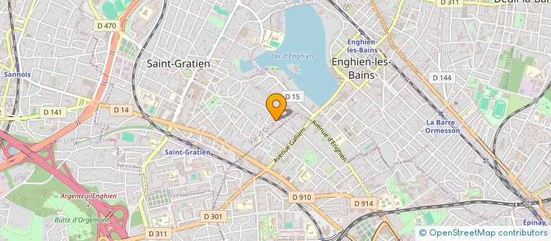 localisation de l'entreprise MADAME DAHBIA IDIR  SAINT-GRATIEN