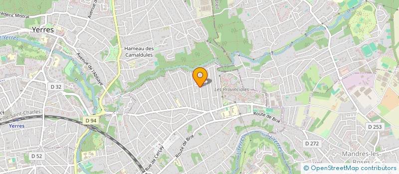 localisation de l'entreprise MADAME DAHLIA DETTINGER  BRUNOY