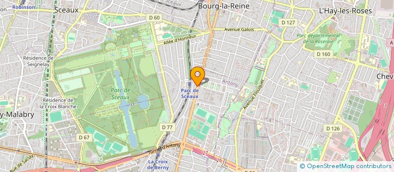 localisation de l'entreprise MADAME DAHYE LEE à ANTONY