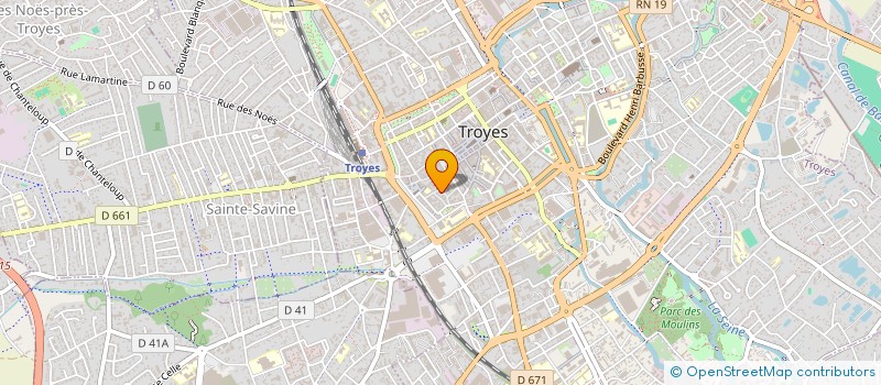 localisation de l'entreprise MADAME DAIANA SAFARIAN à TROYES