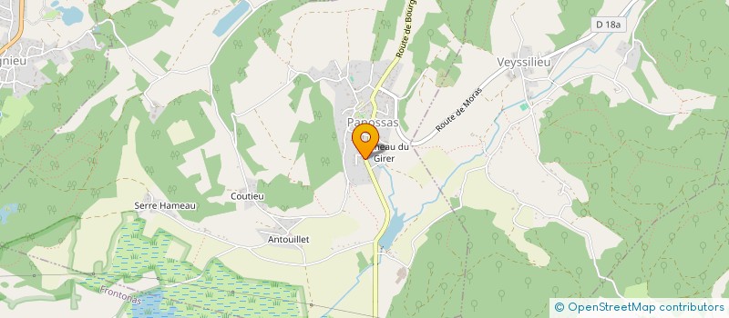 localisation de l'entreprise MADAME DAIANE GOMES  PANOSSAS