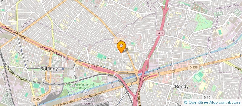 localisation de l'entreprise MADAME DAIHANE LIMA CAMARA  BOBIGNY