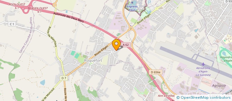 localisation de l'entreprise MADAME DAILIA BOUATTAY  ROQUEFORT