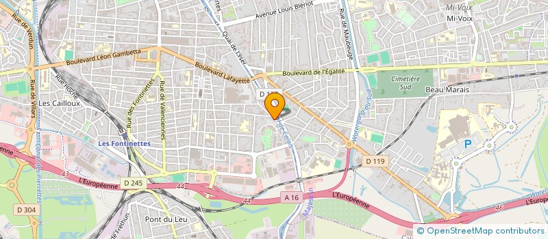 localisation de l'entreprise MADAME DAISY BIGOT  CALAIS