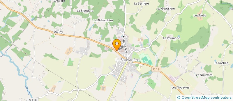 localisation de l'entreprise MADAME DAISY BLANCHARD à LES MONTS D'ANDAINE