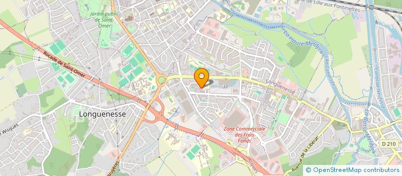 localisation de l'entreprise MADAME DAISY BREBION  LONGUENESSE