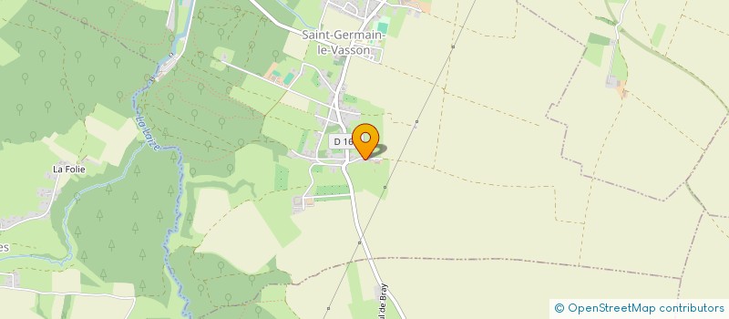 localisation de l'entreprise MADAME DAISY CHANTAL FARCY  SAINT-GERMAIN-LE-VASSON