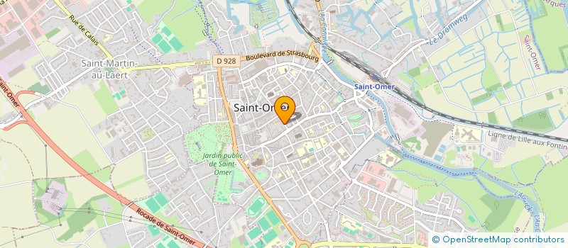 localisation de l'entreprise MADAME DAISY DELANNOY  SAINT-OMER