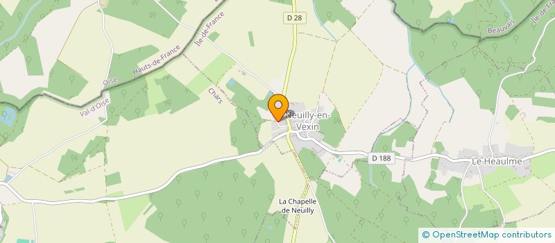 localisation de l'entreprise MADAME DAISY DESLANDES  VATTEVILLE