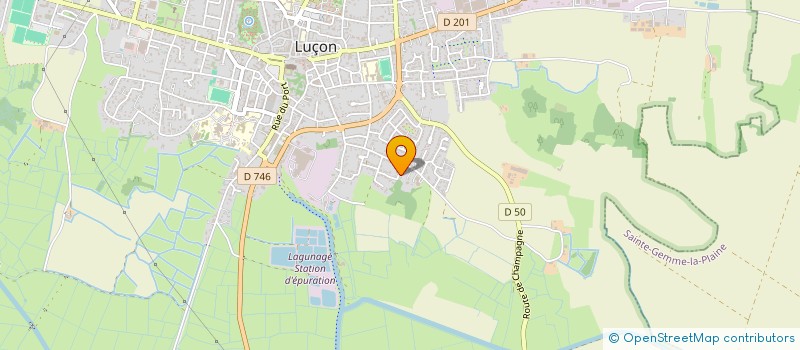 localisation de l'entreprise MADAME DAISY FALIGANT  LUCON