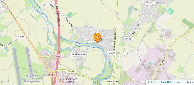 localisation de l'entreprise MADAME DAISY FLICK  ECUISSES