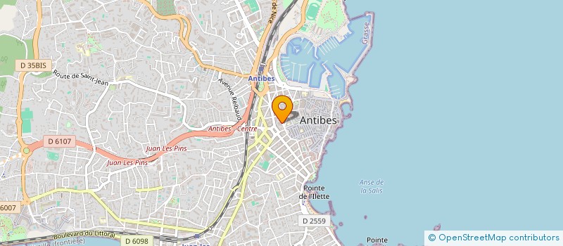 localisation de l'entreprise MADAME DAISY GAUTRAY  ANTIBES