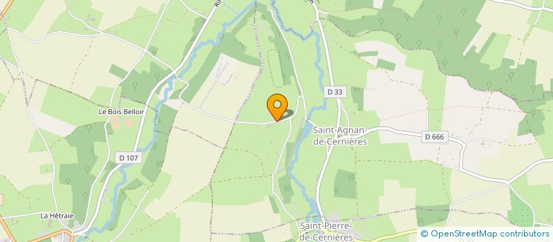 localisation de l'entreprise MADAME DAISY GORISSEN  SAINT-AGNAN-DE-CERNIERES