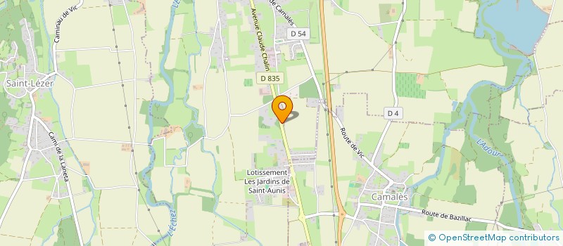 localisation de l'entreprise MADAME DAISY HOFFMANN  VIC-EN-BIGORRE