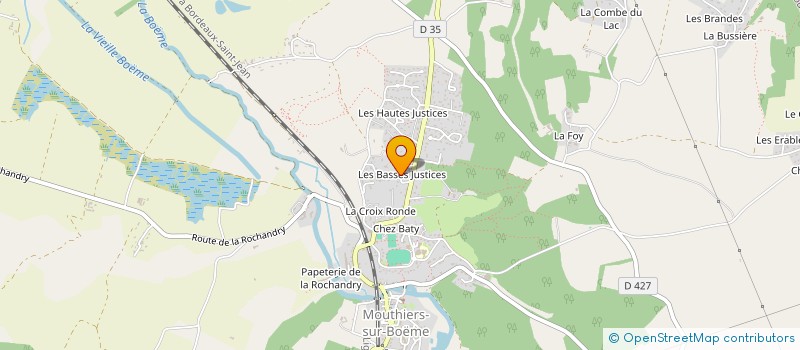 localisation de l'entreprise MADAME DAISY IMBRECHTS à MOUTHIERS-SUR-BOEME