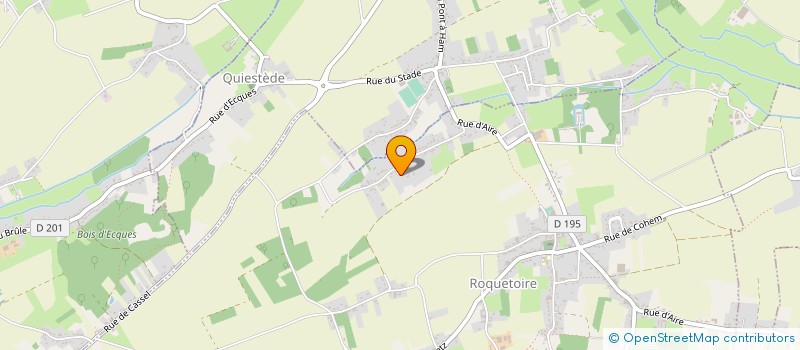 localisation de l'entreprise MADAME DAISY MARTIN  ROQUETOIRE