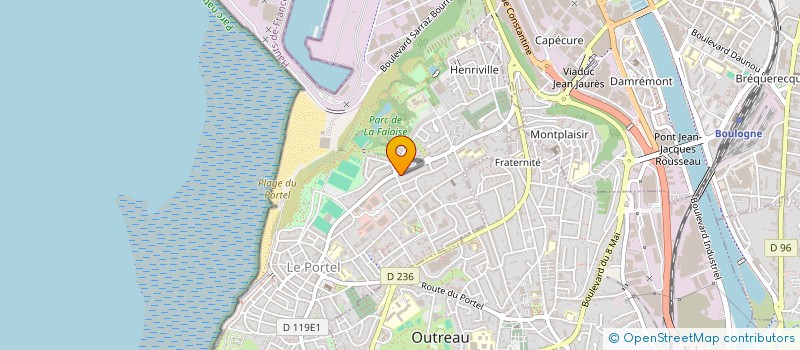 localisation de l'entreprise MADAME DAISY MERLIN  LE PORTEL