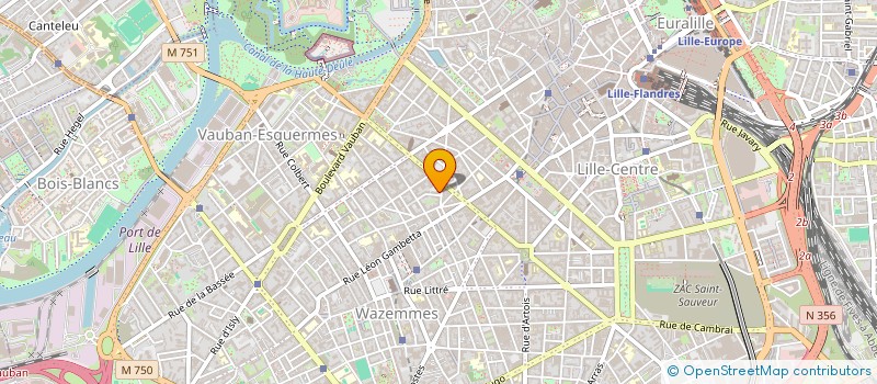 localisation de l'entreprise MADAME DAISY PIERENS  LILLE