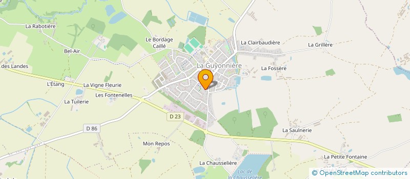 localisation de l'entreprise MADAME DAISY TALNEAU à MONTAIGU-VENDEE