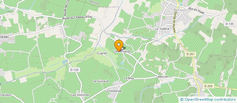 localisation de l'entreprise MADAME DAISY WILLIAMS  SAINT-CIERS-DE-CANESSE