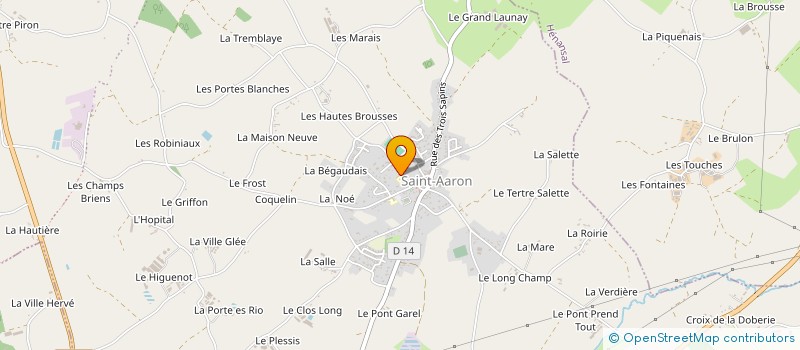 localisation de l'entreprise MADAME DAKOTA BRIQUET  COETMIEUX