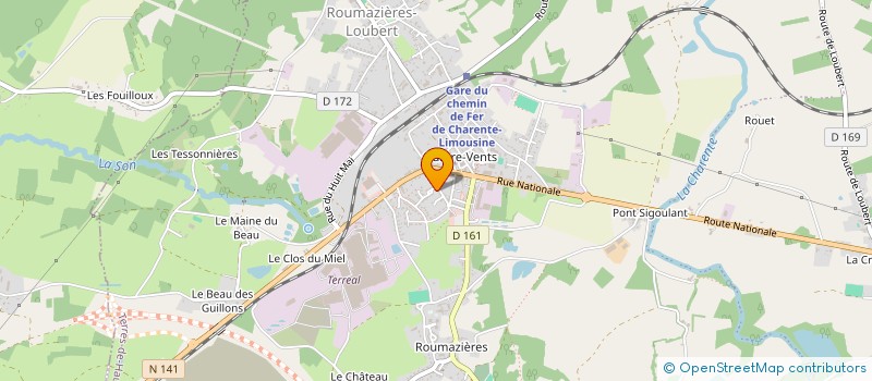localisation de l'entreprise MADAME DAKOTA GARCIA à TERRES-DE-HAUTE-CHARENTE