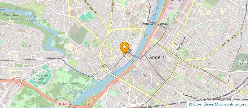 localisation de l'entreprise MADAME DAKYUNG KIM à ANGERS