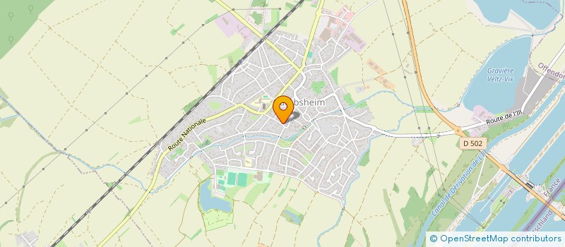 localisation de l'entreprise MADAME DALA AL ALI  GAMBSHEIM