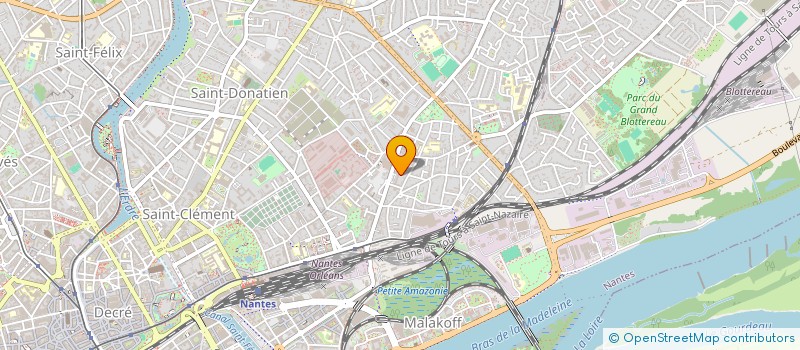 localisation de l'entreprise MADAME DALABA MINTHE  NANTES