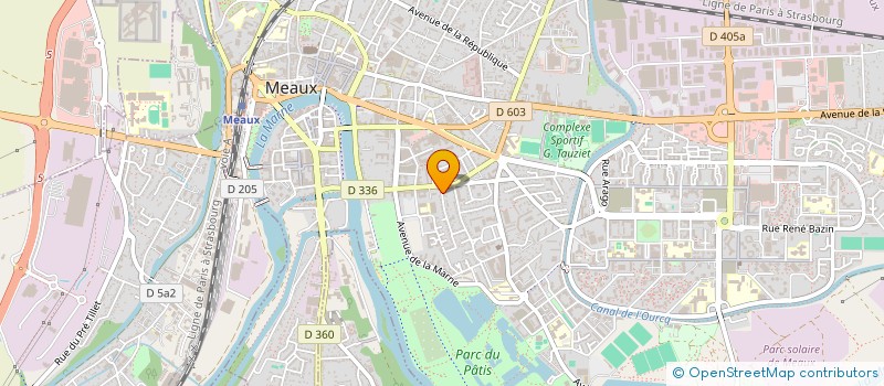 localisation de l'entreprise MADAME DALAL BOUDJELLALI à MEAUX