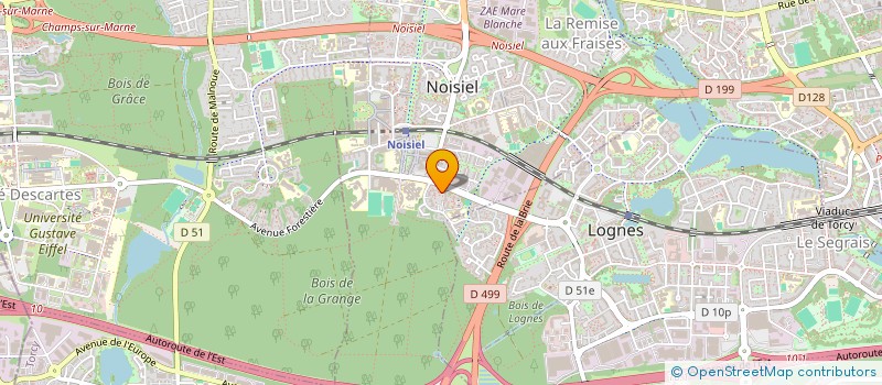 localisation de l'entreprise MADAME DALANDA BAH  NOISIEL